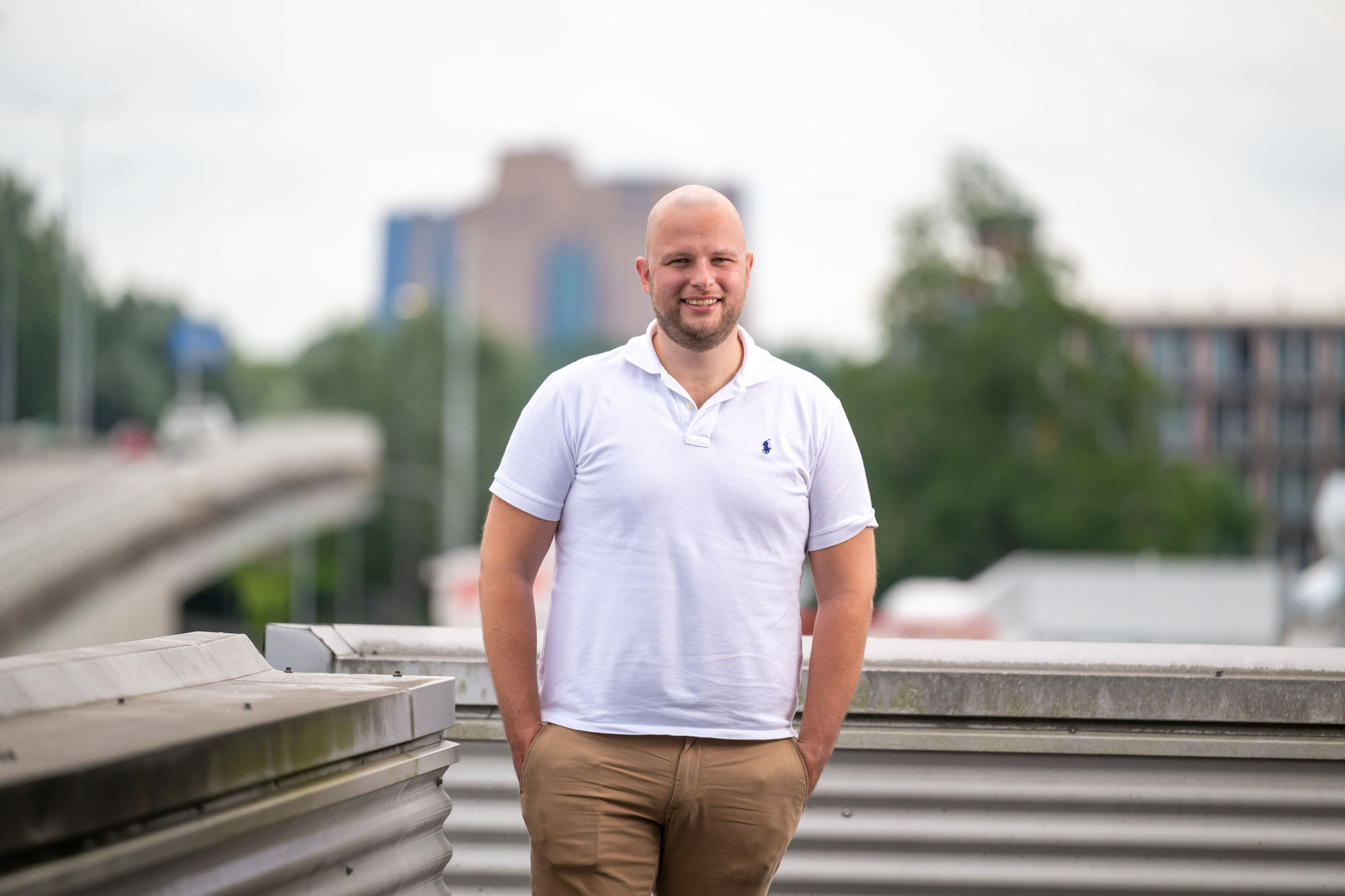 Digitale oplossingen uit Groningen: Tom op het dakterras